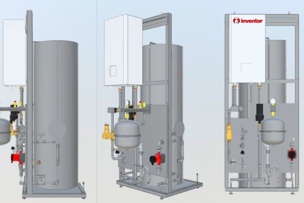 Warmtepomp-SKIDS Inventor binnen no-time geleverd