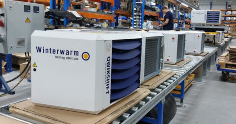 Booster brengt warmtepomp naar fabriekshallen