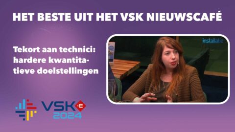 Tekort aan technici: \'hardere kwantitatieve doelstellingen | Josje Damsma in VSK Nieuwscafé