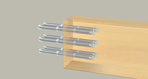 Fischer injectiemortel nu ook toepasbaar in hout