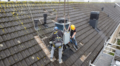 Deze nieuwe warmtepomp voor schuine daken heeft geen onderhoud nodig