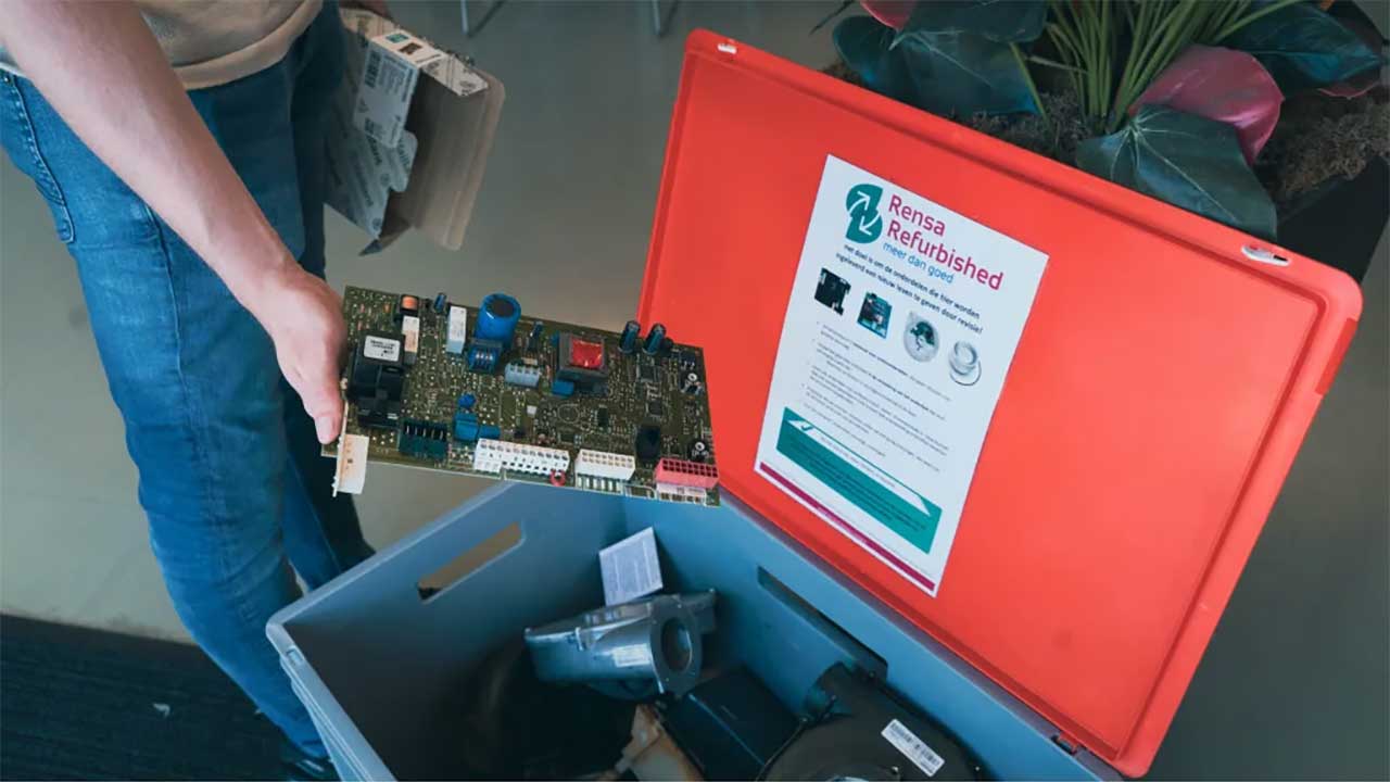 Rensa Refurbished tijdens VSK+E