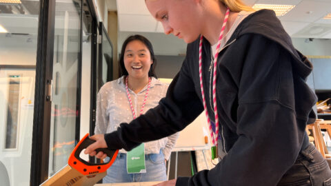 Girls’ Day bij BAM Nederland: iedereen vrolijk!